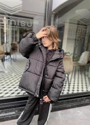 Куртка еврозима подростковая oversize2 фото