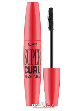 Тушь для ресниц quiz super curl 8 г