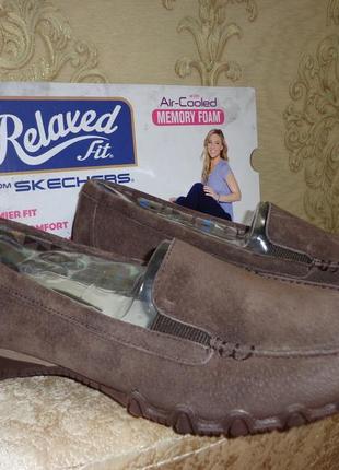 Skechers roamer women bikers нові шкіряні балетки