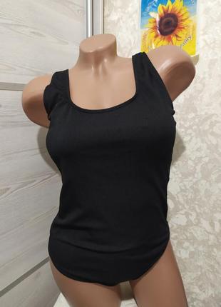 Новый купальник в рубчик shein, l