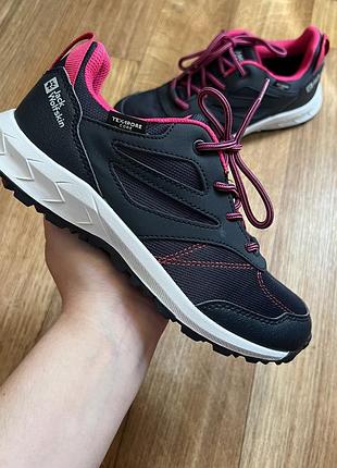 Дитячі кросівки jack wolfskin woodland texapore low