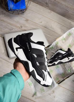 Adidas niteball white black wntr мех мужские кроссовки
