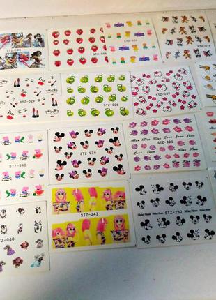 Слайдери для нігтів (20 аркушів)