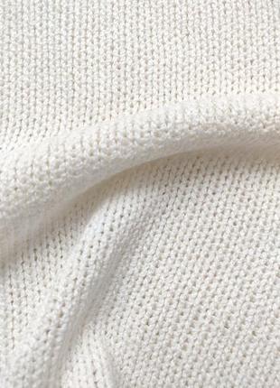 Шикарный весенний белый свитер джемпер ажурный #розвантажуюсь7 фото