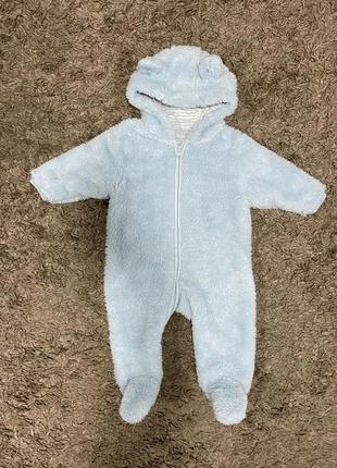 Плюшевий комбінезон next 3-6 m