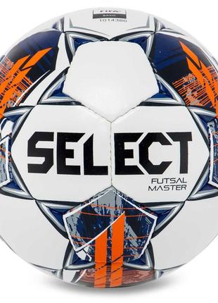 М'яч для футзалу select futsal mimas v22 №4 білий-жовтий