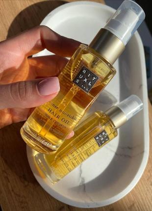 Rituals elixir hair collection hair oil7 фото