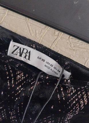 Новые бархатные велюровые брюки клёш клёши zara8 фото