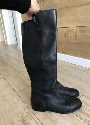 Сапоги женские кожаные 38 г.