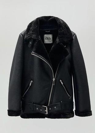 Дубленка zara