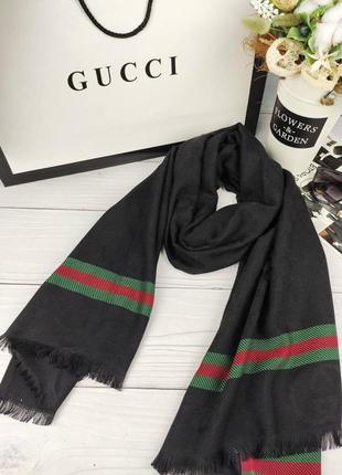 Шарф палантин платок  в стиле  gucci гуччи8 фото