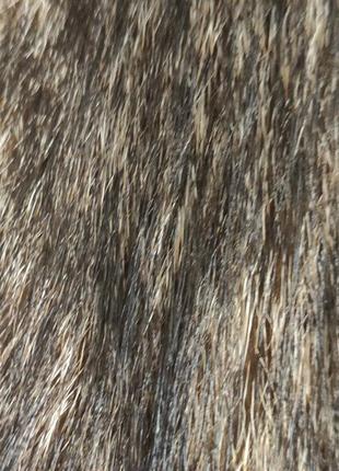 Натуральный полушубок из волка feldpausch fourrures exclusives.10 фото