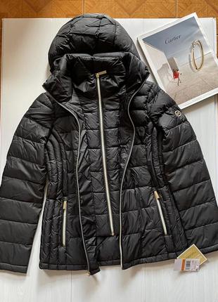 Куртка пуховик michael kors packable down puffer jacket m824447t83 оригинал8 фото