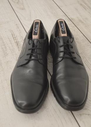 Gallus чоловічі шкіряні туфлі чорного кольору оригінал 44 розмір2 фото