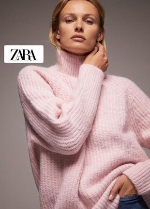 Светр zara з альпаки та вовни