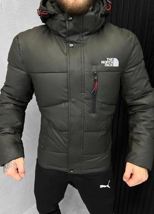 Куртка the north face олива