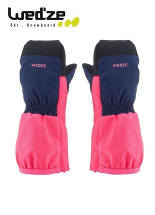 Новые детские перчатки лыжные краги wedze 3-4 года1 фото