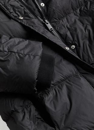 Натуральний пуховик пальто пуфер h&m premium 11918020015 фото