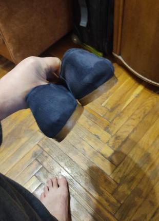 Туфли лоферы мужские замша2 фото