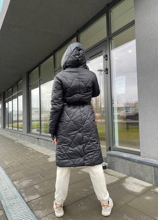 Жіноче зимове осіннє стьобане пальто куртка,женское зимнее стёганое пальто куртка,тепла куртка,тёплая куртка5 фото