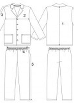Пижама фланелевая 48 размер, костюм для дома ярослав2 фото