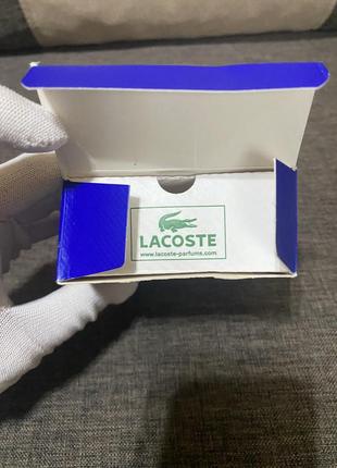 Eau de lacoste l.12.12 bleu powerful lacoste fragrances туалетна вода 100 мл, оригінал3 фото