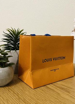 Оригінальний подарунковий пакет louis vuitton оригиналиный упаковка пакет подарочный2 фото