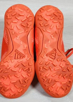 Дитячі футбольні кросівки adidas nemesis оригінал, розмір 28 (копочки, сороконіжки)5 фото