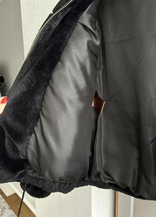 Курточка зі штучного хутра5 фото