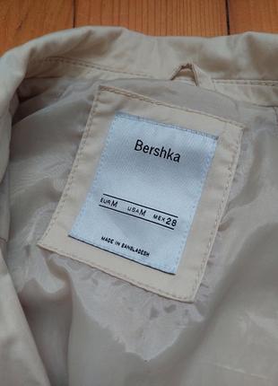 Тренч bershka  пальто плащ реглан2 фото