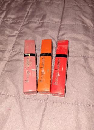 Bourjois rouge laque1 фото