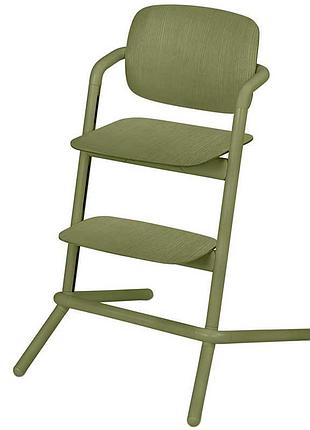 Стільчик для годування cybex lemo wood outback green green