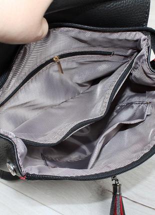 Женский рюкзак сумка, замшевая сумка, замшевый рюкзак, кожаный рюкзак, кожаная сумка3 фото