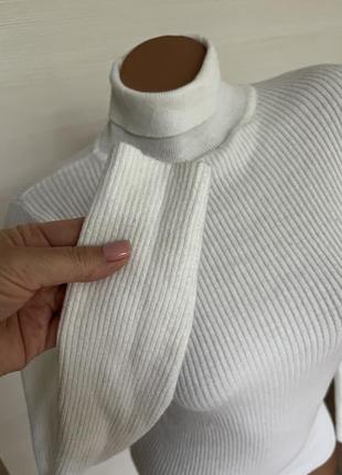 Гольфик водолазка свитер под горло теплый базовый бренд3 фото