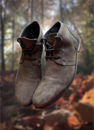 Шкіряні черевики zign hand crafted оригінальні