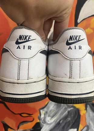 Nike air кроссовки 38 размер кожаные белые оригинал6 фото