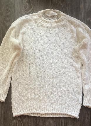 Нежный вязаный свитер jeans jumpers кофта джемпер оригинал лонгслив кардиган не zara1 фото