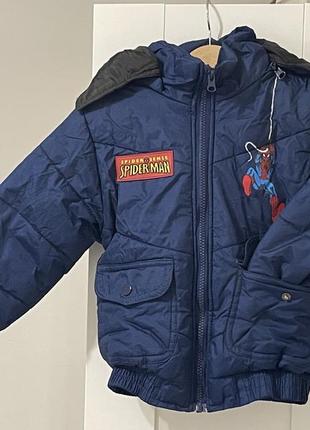 Куртка зимняя disney spiderman1 фото