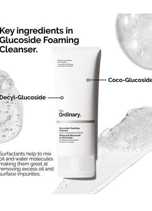 Средство для очищения лица the ordinary glucoside foaming cleanser3 фото