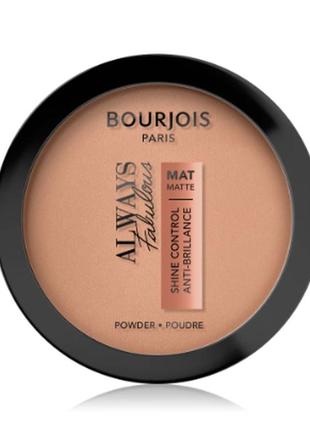 Пудра для лица bourjois always fabulous mat powder 200 - rose vanilla1 фото