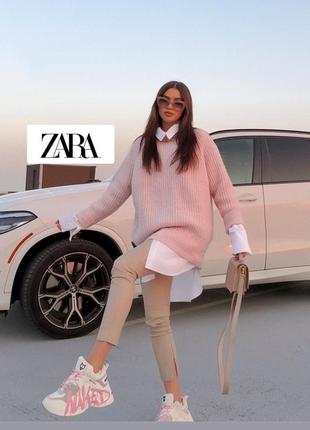 Свитер zara из альпаки и шерсти2 фото