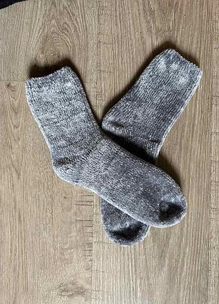 Велюровые носки