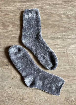 Велюровые носки