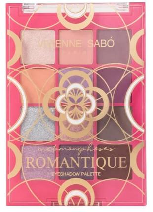 Палетка тіней для повік vivienne sabo metamourphoses eyeshadow romantique