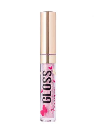 Блиск для губ vivienne sabo gloss feerique no06 — іскристий перлинно-рожевий