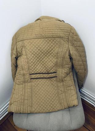 Куртка женская коричневая, пуховик, верхняя одежда осень-зима, куртка теплая короткая5 фото