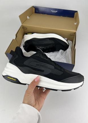 Кросівки skechers global jogger - covert модель 237353 ввк, оригінальні кросівки скейчерс шкіра чоловічі