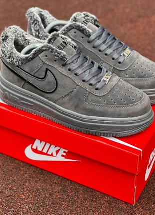 Шикарные зимние кроссовки  "nike air force low winter"