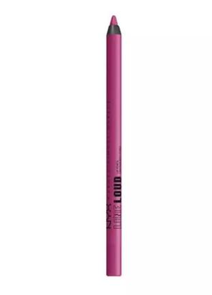 Олівець для губ nyx professional line loud lip liner 09 — hottie hijacker