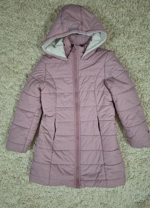 Пальто для дівчинки холодна осінь, тепла зима на 9-10 років endo1 фото